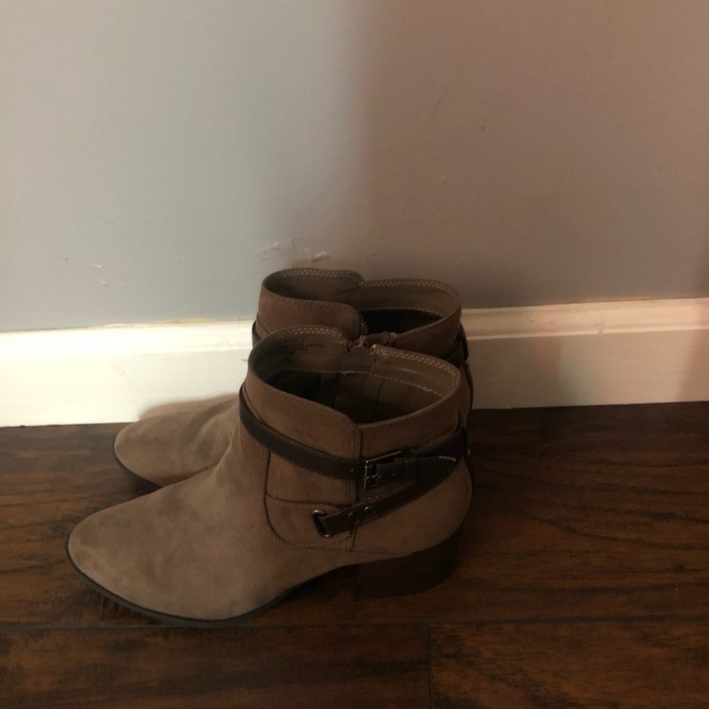 Taupe Unisa ankle boots